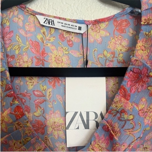 Zara Ruffle Floral Mini - Picture 6 of 9